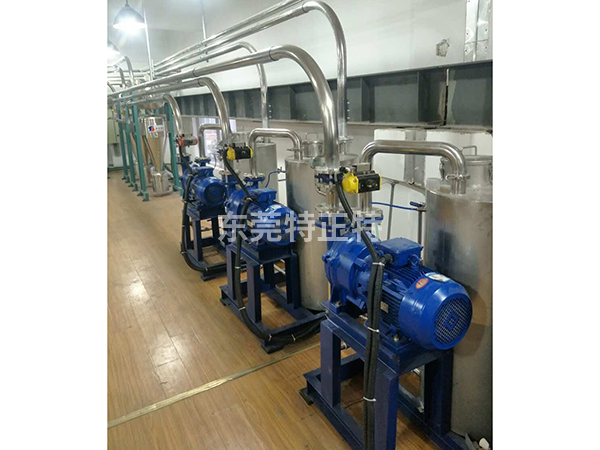 物料输送行业真空设备应用案例